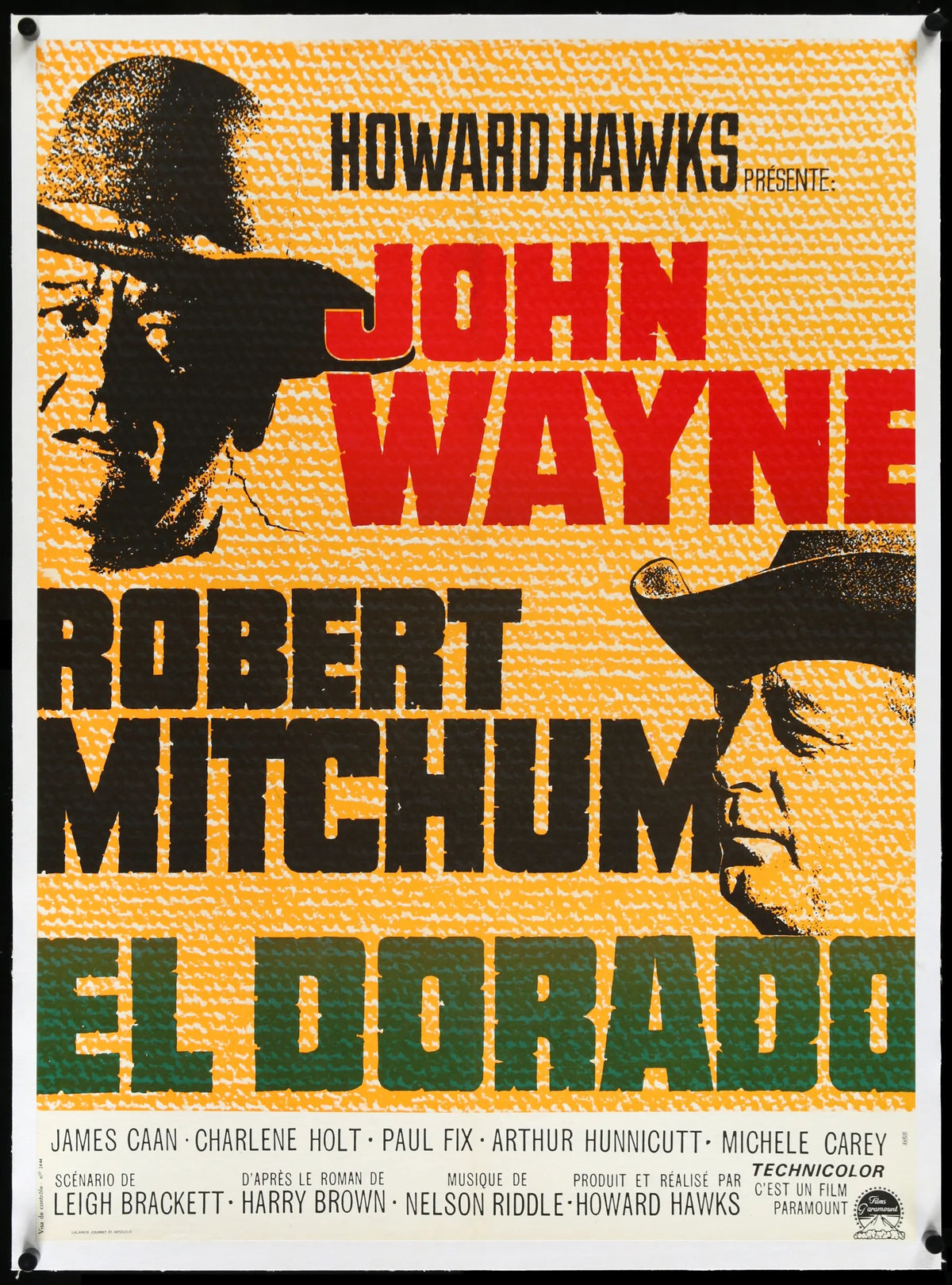 El Dorado (1966) original movie poster for sale at Original Film Art