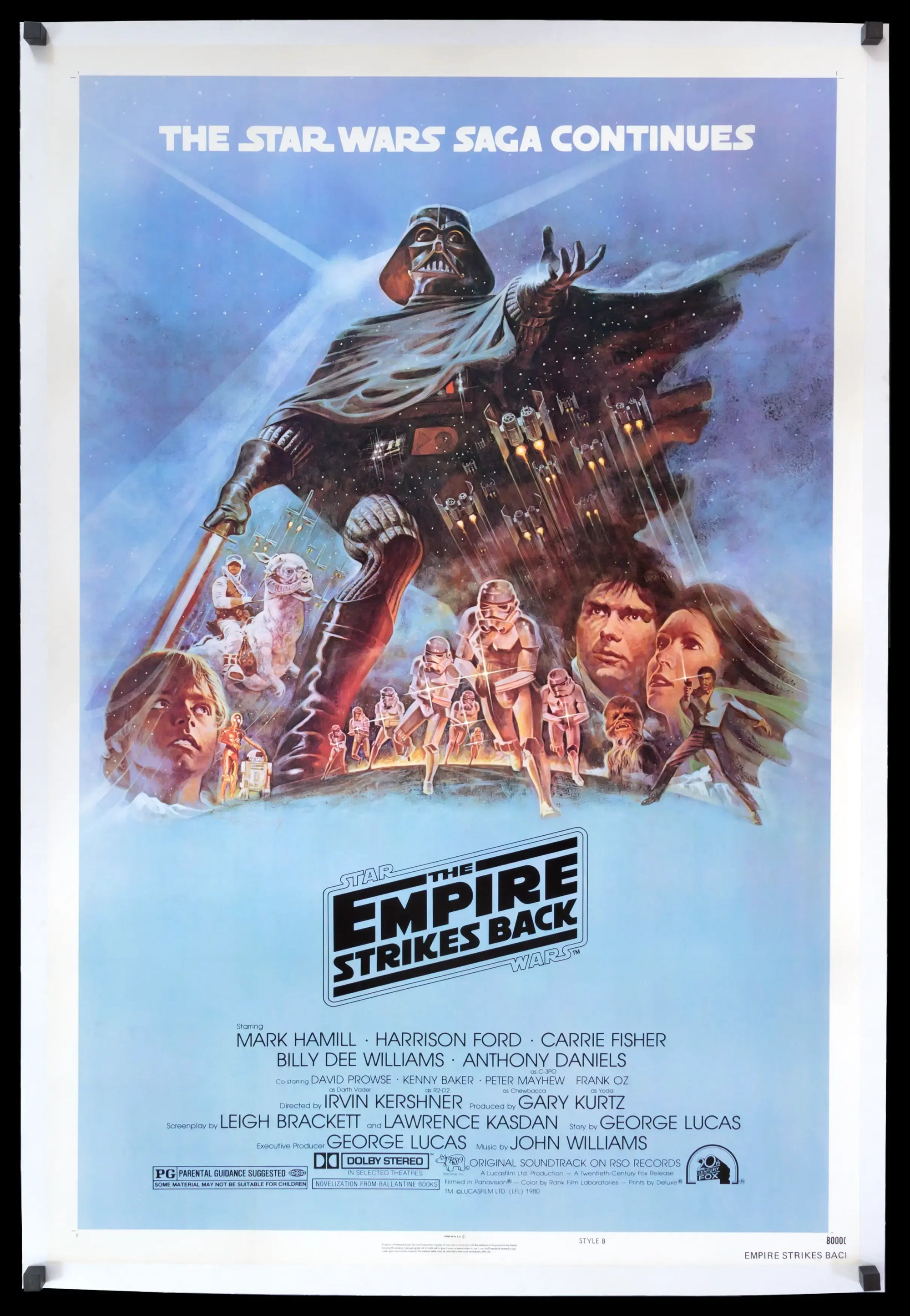 Empire Strikes Back (1980) original movie poster for sale at Original Film Art