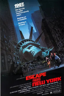 Escape from New York (1981) original movie poster for sale at Original Film Art - Vintage Movie Posters