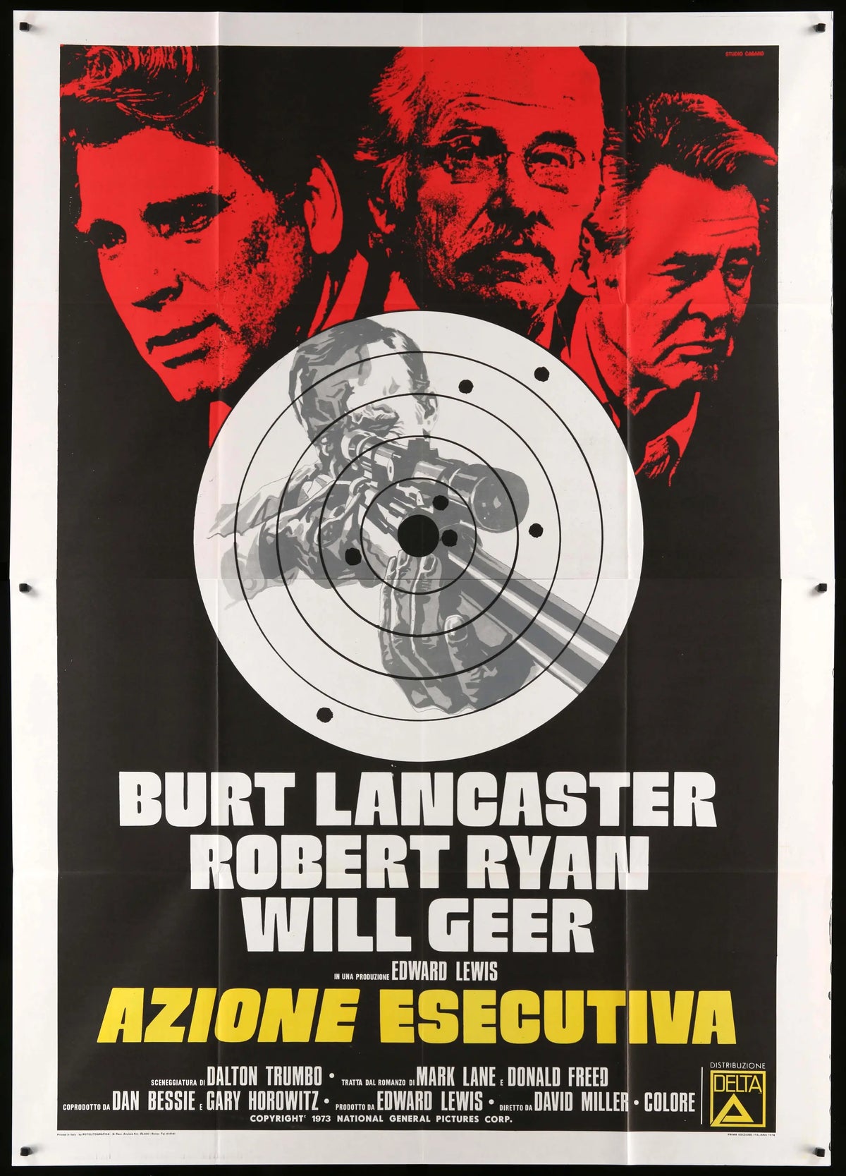 Executive Action (1973) original movie poster for sale at Original Film Art - Vintage Movie Posters