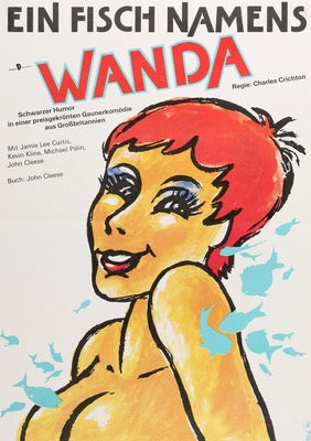 Fish Called Wanda (1988) original movie poster for sale at Original Film Art