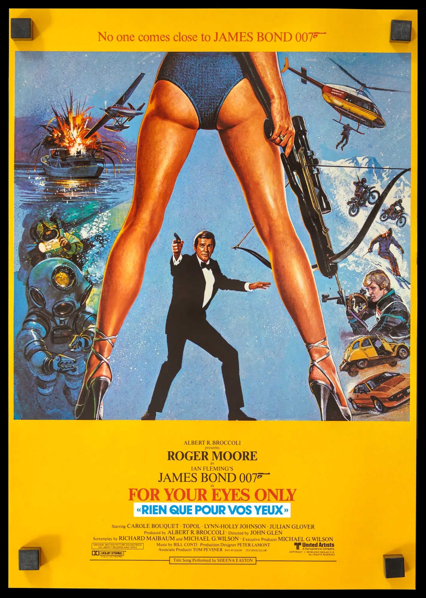 james bond movie posters original uk