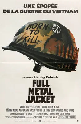 Full Metal Jacket (1987) original movie poster for sale at Original Film Art - Vintage Movie Posters