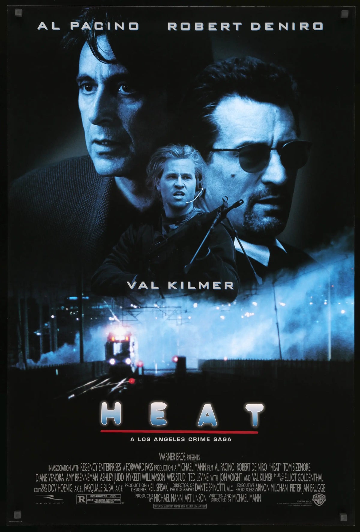 Heat (1995) original movie poster for sale at Original Film Art