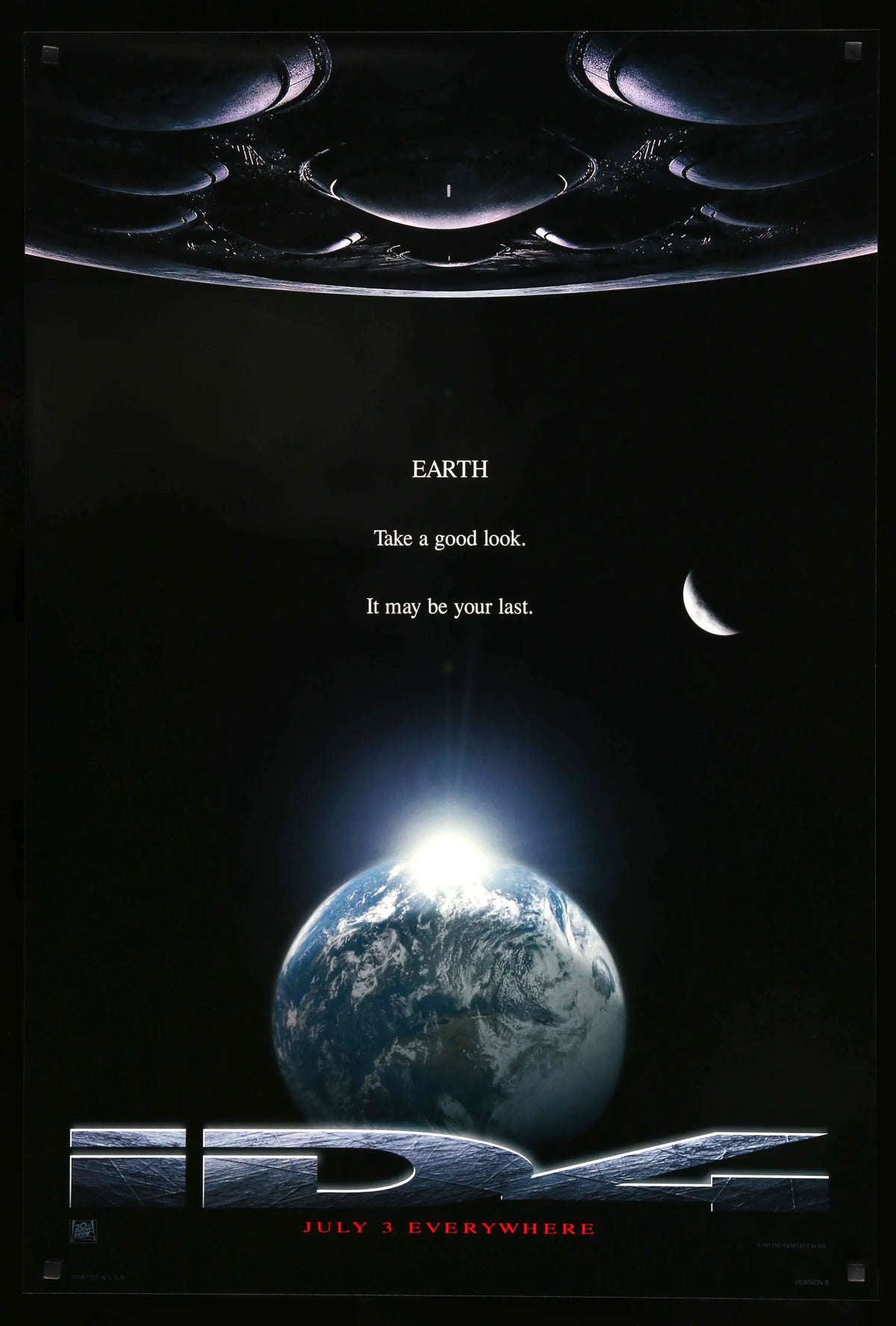 Independence Day (1996) original movie poster for sale at Original Film Art - Vintage Movie Posters