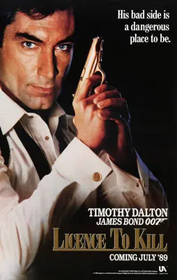 Licence to Kill (1989) original movie poster for sale at Original Film Art - Vintage Movie Posters