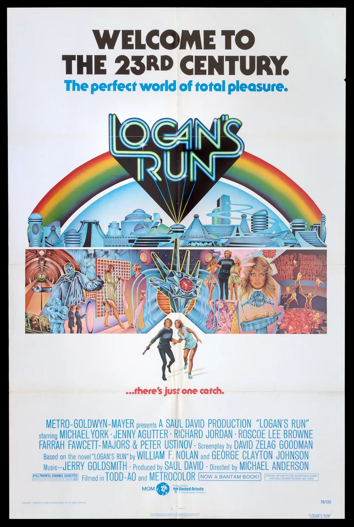 Logan&#39;s Run (1976) original movie poster for sale at Original Film Art - Vintage Movie Posters