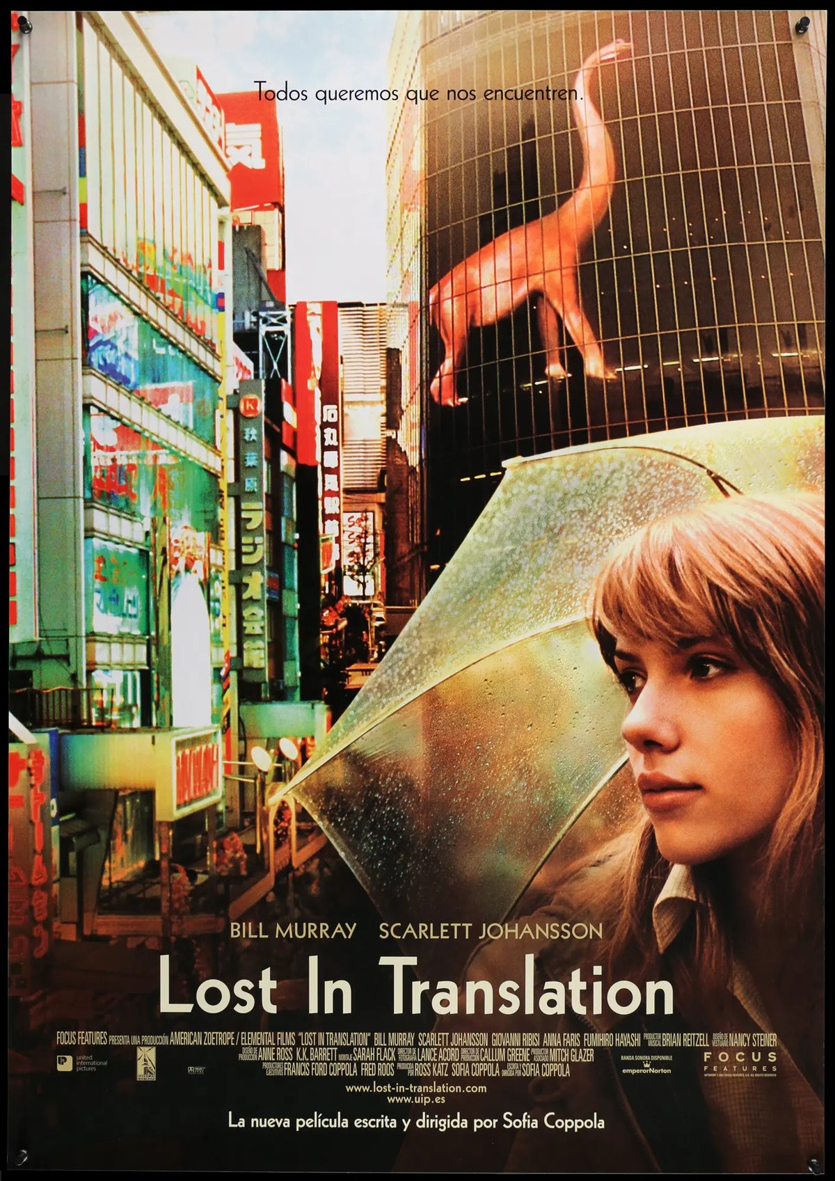Lost in Translation (2003) original movie poster for sale at Original Film Art - Vintage Movie Posters