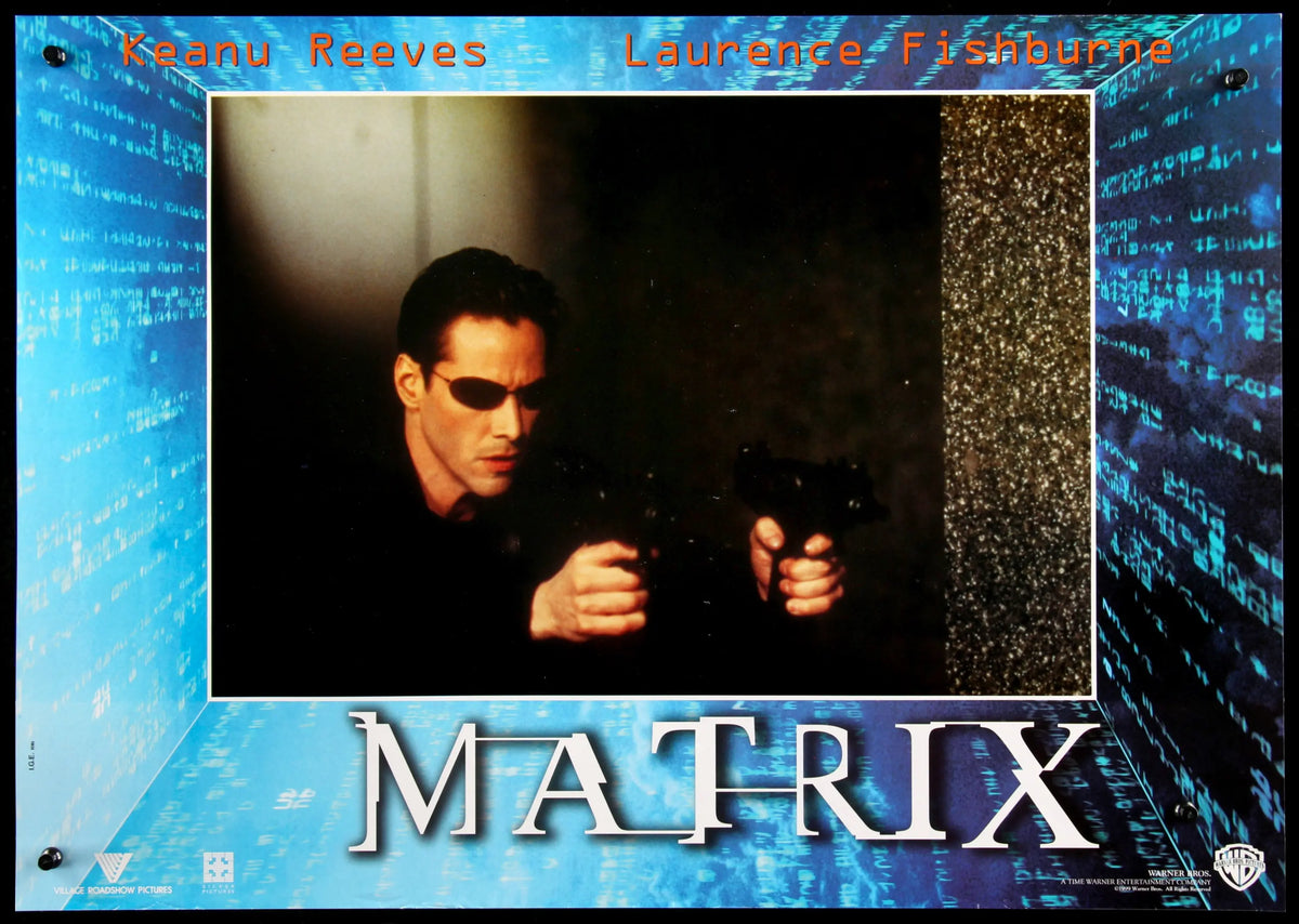 Matrix (1999) original movie poster for sale at Original Film Art