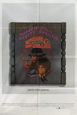 McCabe & Mrs. Miller (1971) original movie poster for sale at Original Film Art - Vintage Movie Posters