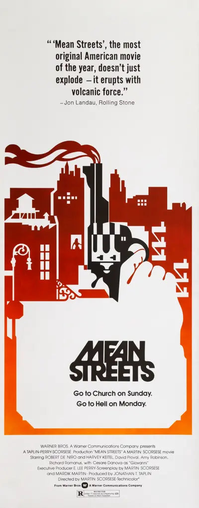 Mean Streets (1973) original movie poster for sale at Original Film Art