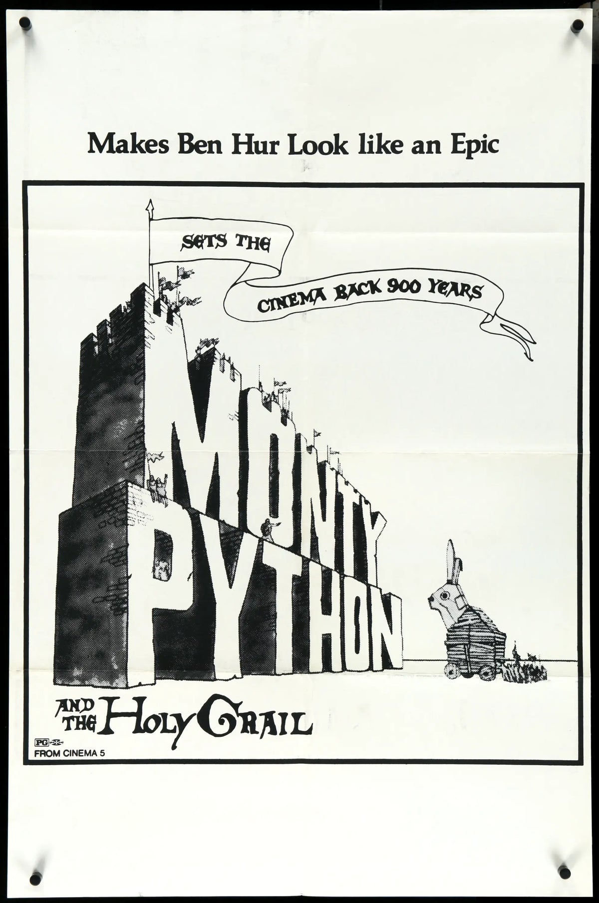 Monty Python and the Holy Grail (1975) original movie poster for sale at Original Film Art - Vintage Movie Posters