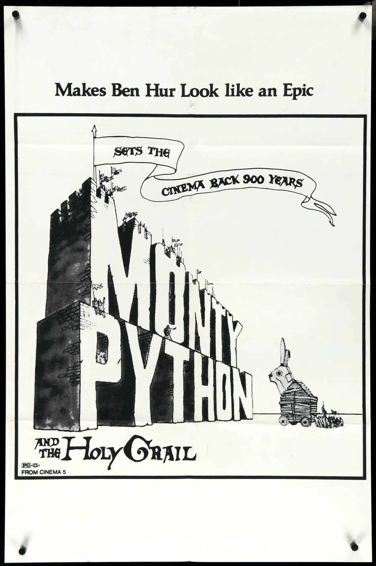 Monty Python and the Holy Grail (1975) original movie poster for sale at Original Film Art