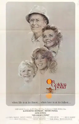 On Golden Pond (1981) original movie poster for sale at Original Film Art - Vintage Movie Posters