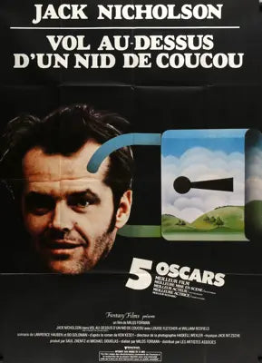 One Flew Over the Cuckoo's Nest (1975) original movie poster for sale at Original Film Art - Vintage Movie Posters