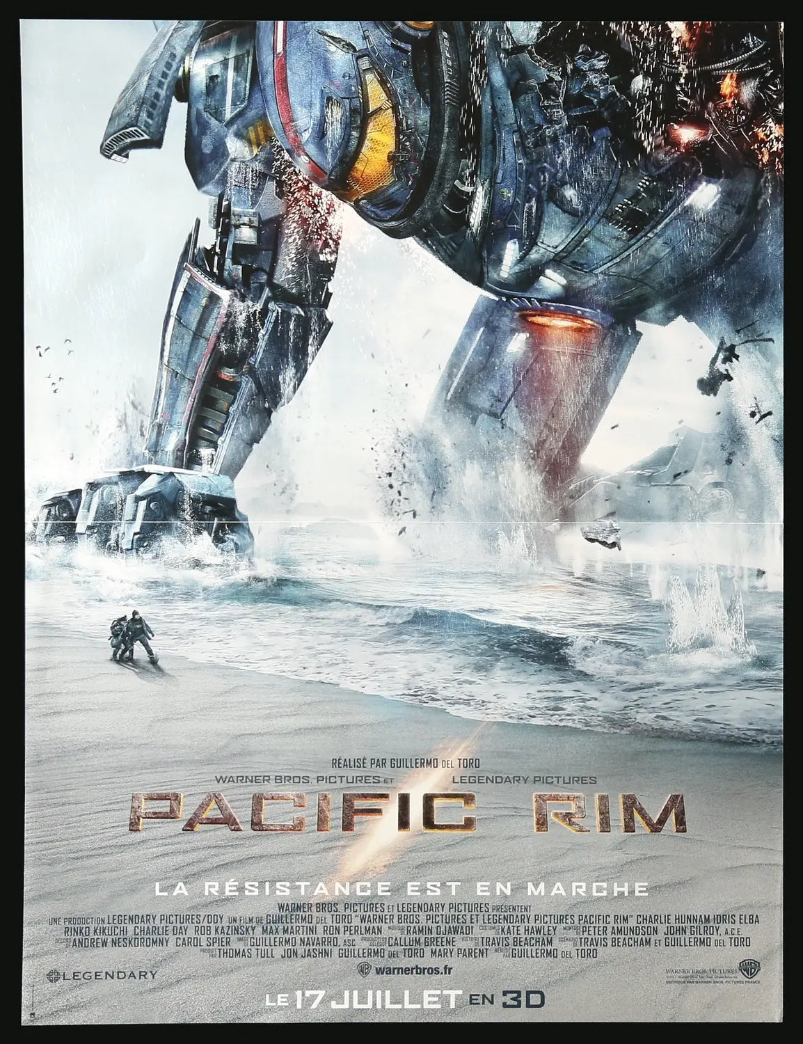 Pacific Rim (2013) Original French Petite Theatrical Movie Poster