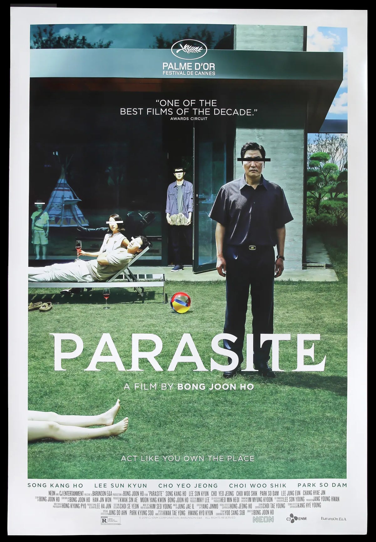 Parasite (2019) original movie poster for sale at Original Film Art - Vintage Movie Posters