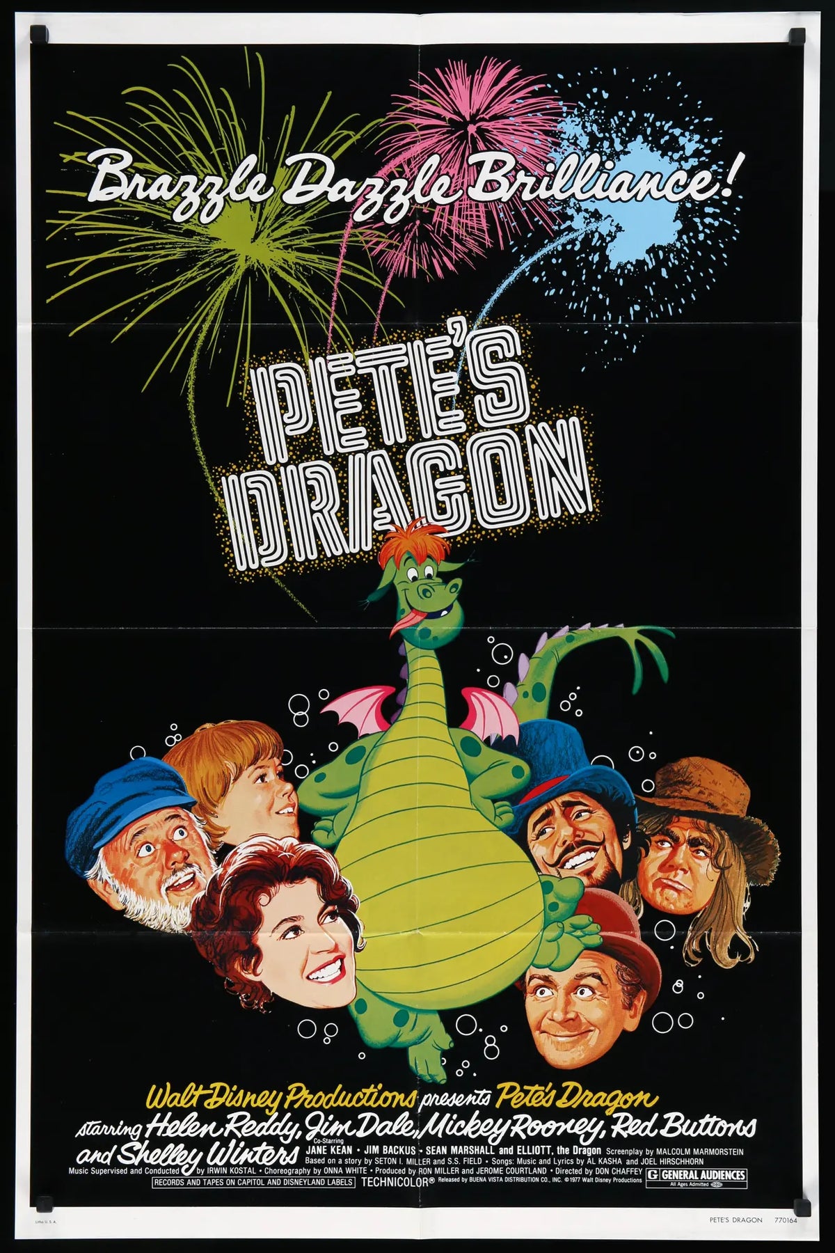 Pete&#39;s Dragon (1977) original movie poster for sale at Original Film Art