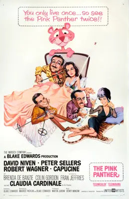 Pink Panther (1963) original movie poster for sale at Original Film Art - Vintage Movie Posters
