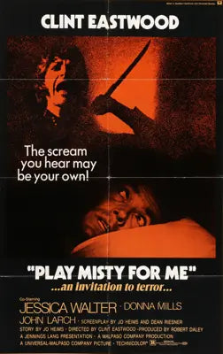 Play Misty For Me (1971) original movie poster for sale at Original Film Art - Vintage Movie Posters