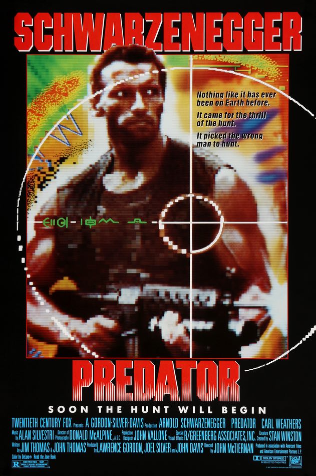 Predator (1987) original movie poster for sale at Original Film Art