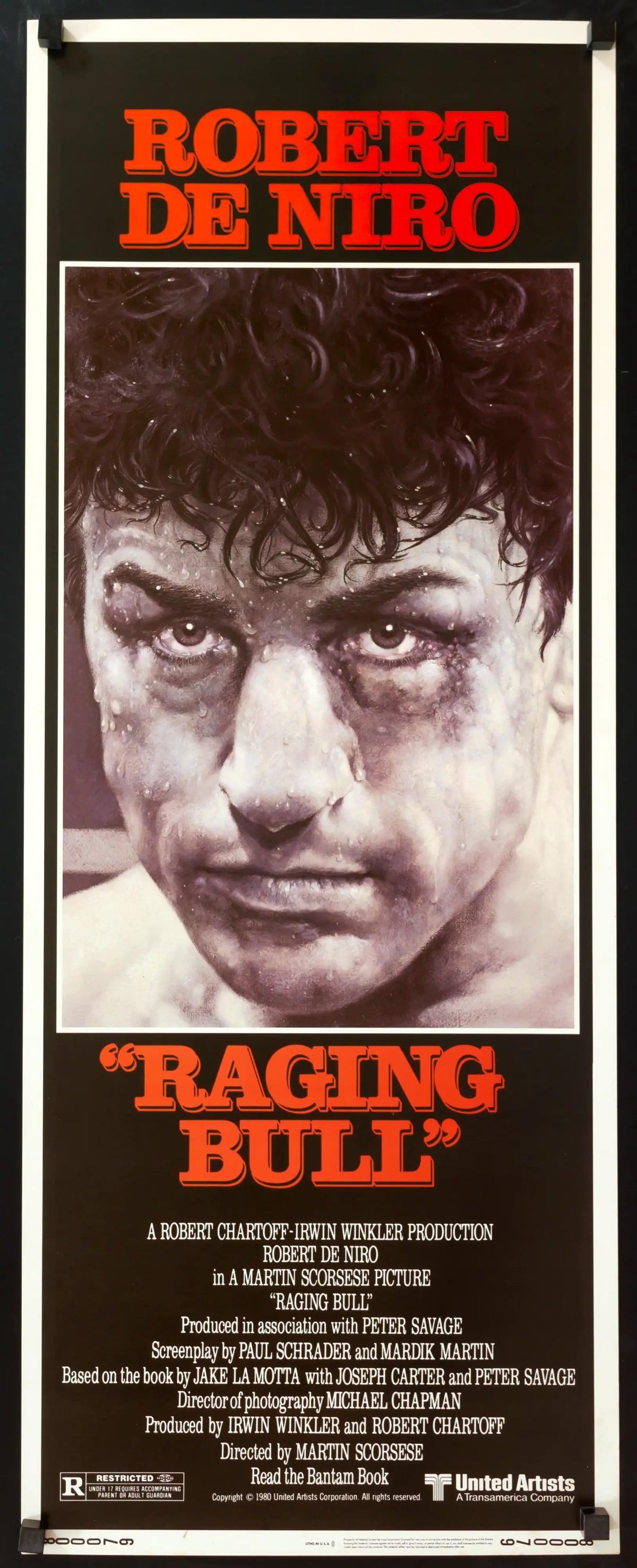 Raging Bull (1980) original movie poster for sale at Original Film Art