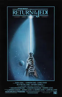 Return of the Jedi (1983) original movie poster for sale at Original Film Art