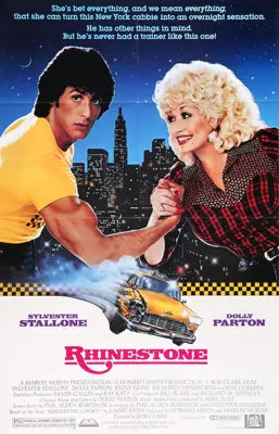 Rhinestone (1984) original movie poster for sale at Original Film Art - Vintage Movie Posters
