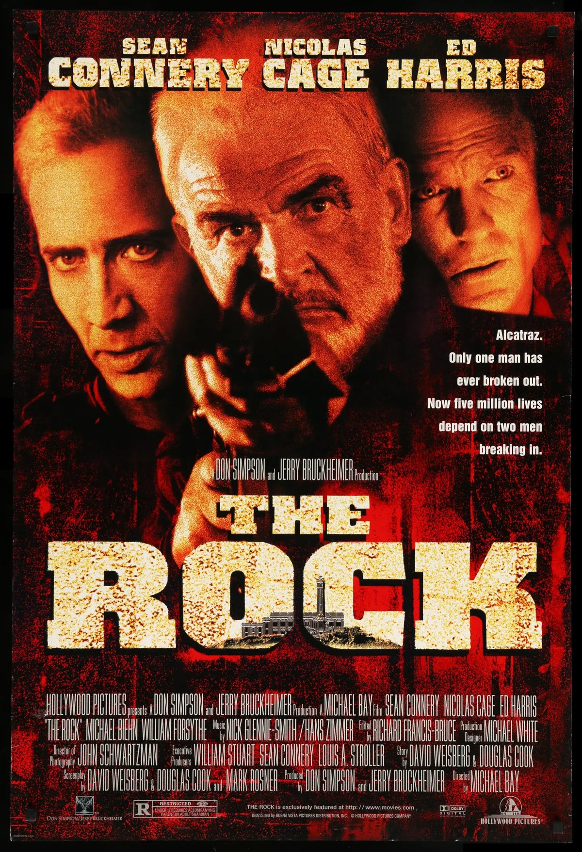 Rock (1996) original movie poster for sale at Original Film Art - Vintage Movie Posters