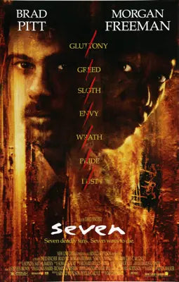 Seven (1995) original movie poster for sale at Original Film Art - Vintage Movie Posters
