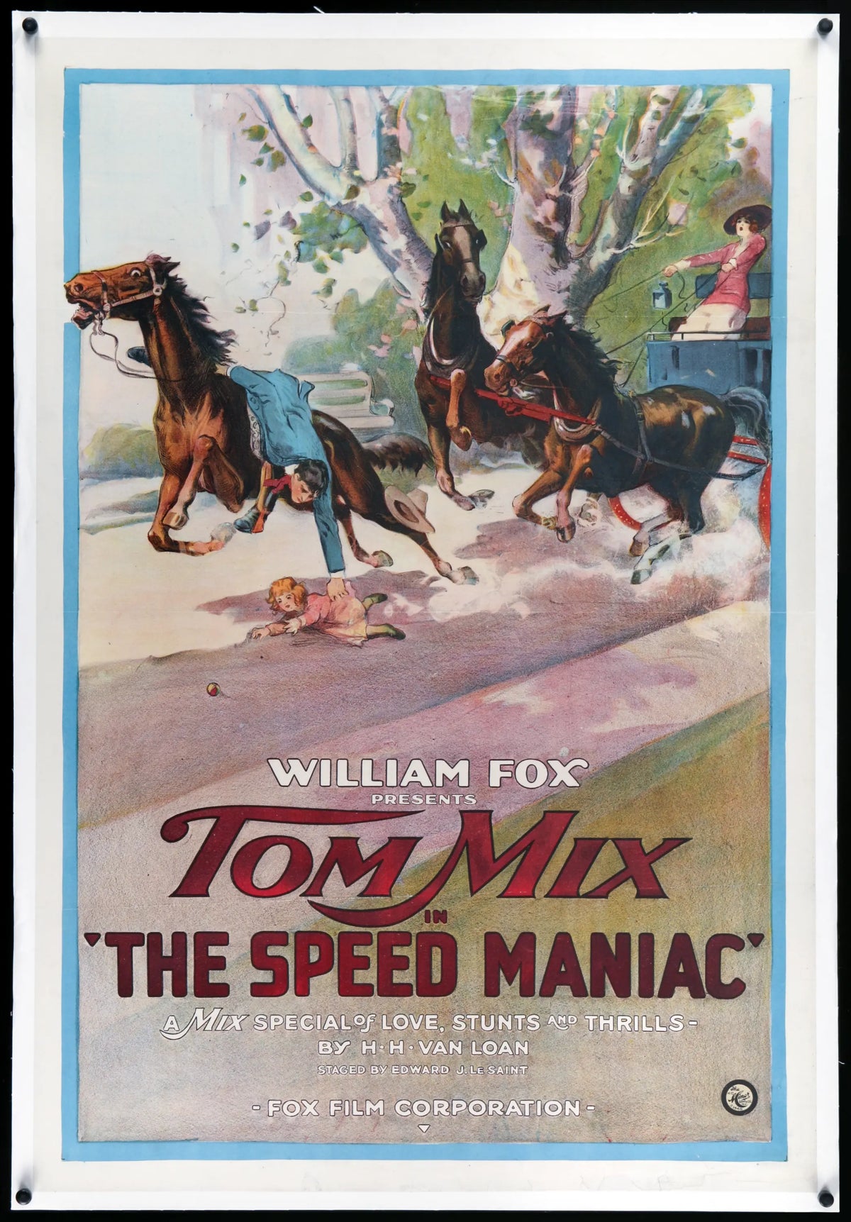 Speed Maniac (1919) original movie poster for sale at Original Film Art