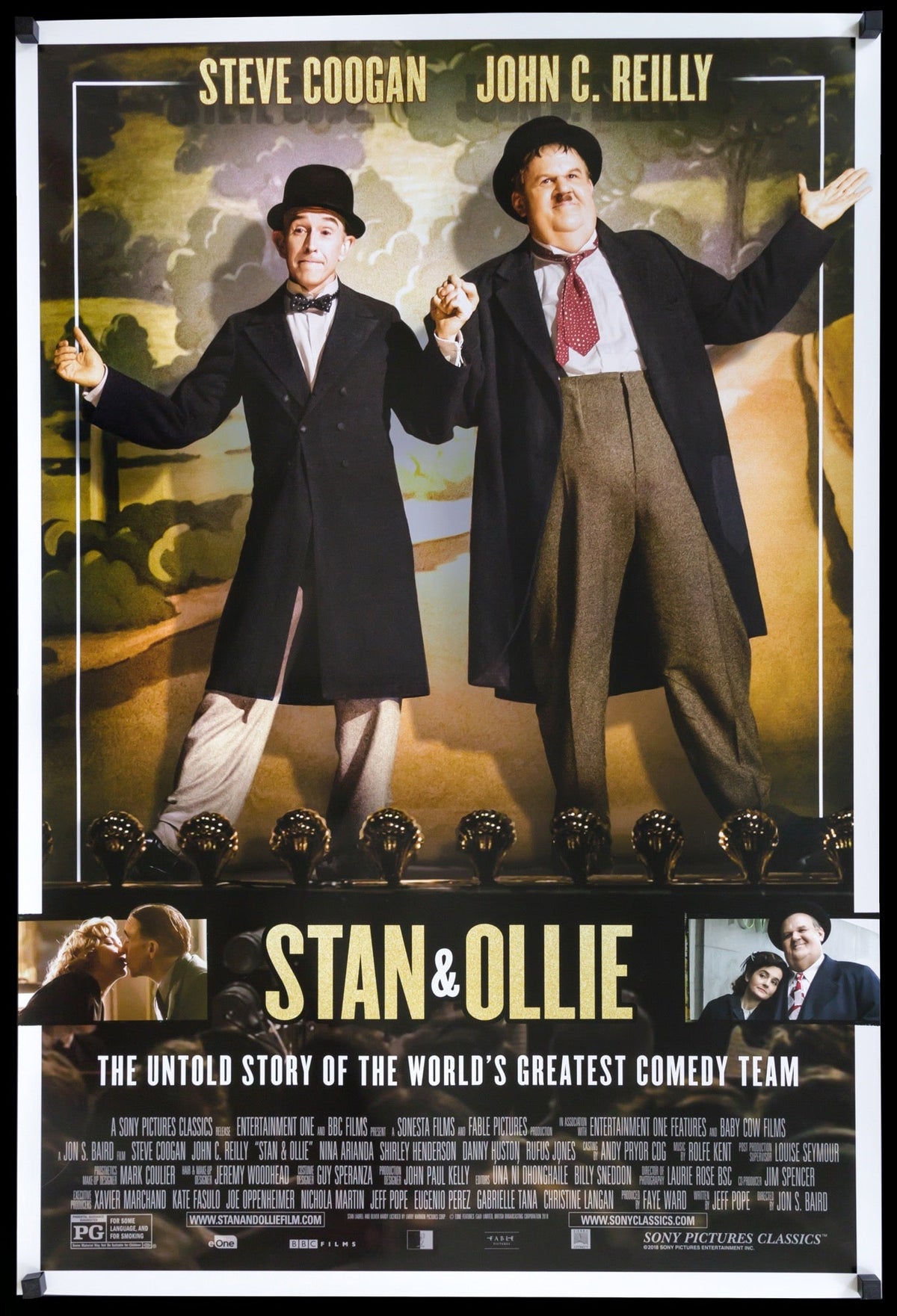 Stan &amp; Ollie (2018) original movie poster for sale at Original Film Art - Vintage Movie Posters