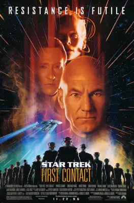 Star Trek: First Contact (1996) original movie poster for sale at Original Film Art