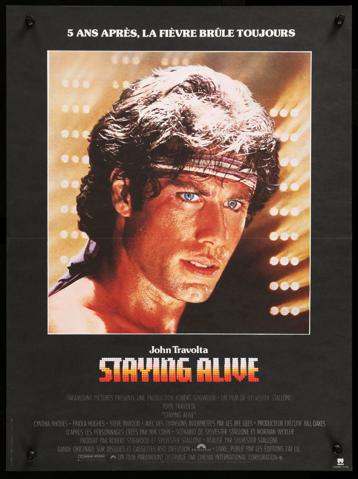 Staying Alive (1983) original movie poster for sale at Original Film Art