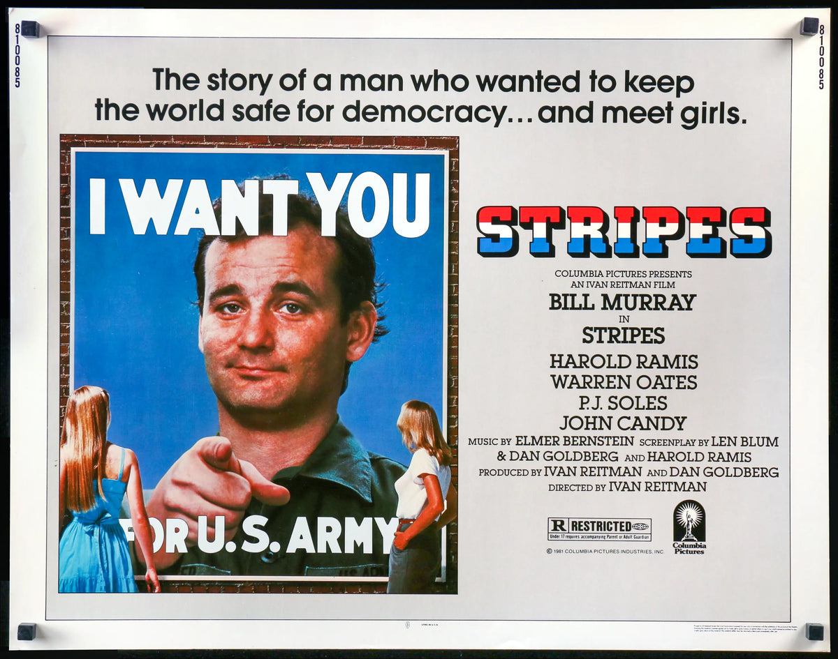 Stripes (1981) original movie poster for sale at Original Film Art