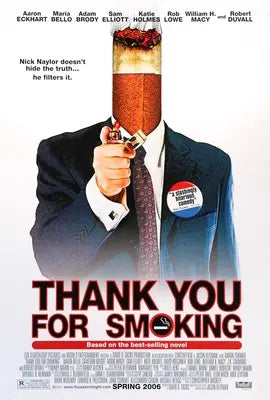 Thank You for Smoking (2006) original movie poster for sale at Original Film Art - Vintage Movie Posters