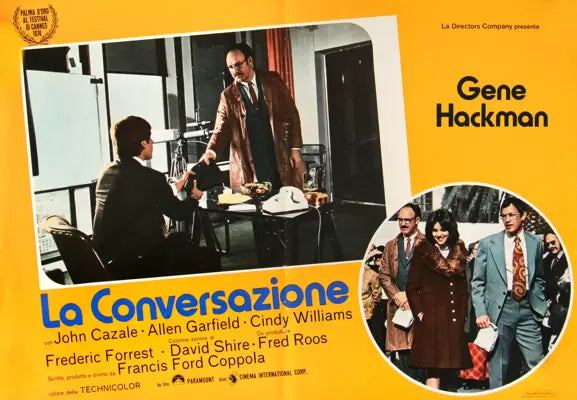 Conversation (1974) original movie poster for sale at Original Film Art - Vintage Movie Posters