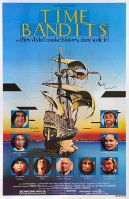 Time Bandits (1981) original movie poster for sale at Original Film Art - Vintage Movie Posters