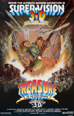 Treasure of the Four Crowns (1983) original movie poster for sale at Original Film Art