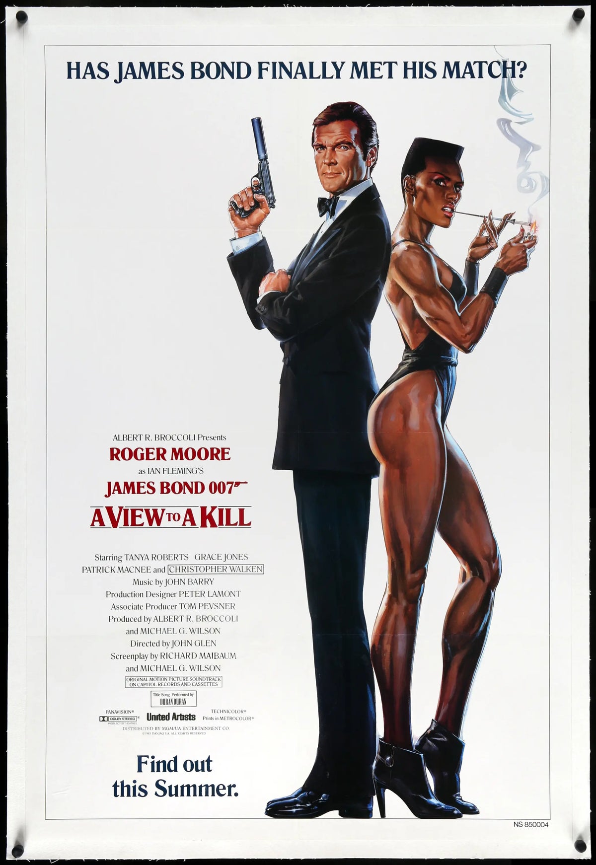 View to a Kill (1985) original movie poster for sale at Original Film Art