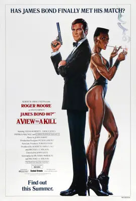 View to a Kill (1985) original movie poster for sale at Original Film Art - Vintage Movie Posters