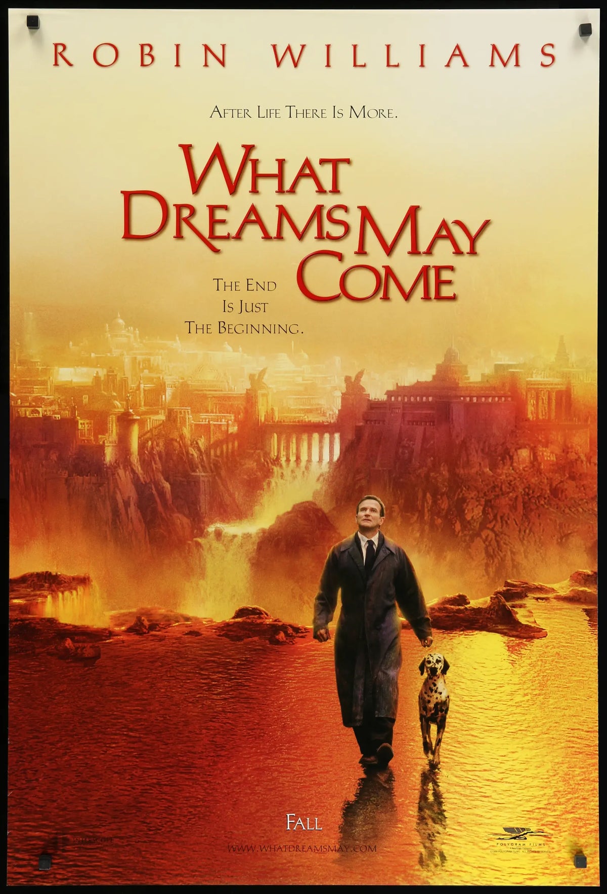 What Dreams May Come (1998) original movie poster for sale at Original Film Art - Vintage Movie Posters