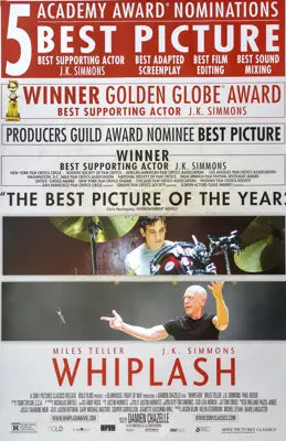 Whiplash (2014) original movie poster for sale at Original Film Art - Vintage Movie Posters