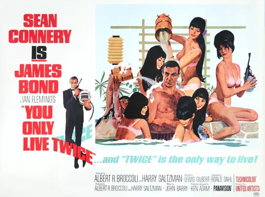 You Only Live Twice (1967) original movie poster for sale at Original Film Art