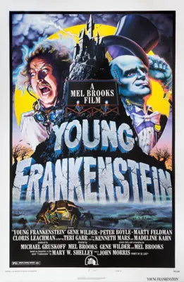Young Frankenstein (1974) original movie poster for sale at Original Film Art - Vintage Movie Posters