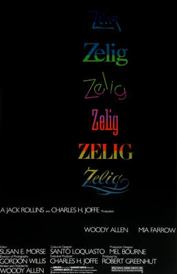 Zelig (1983) original movie poster for sale at Original Film Art - Vintage Movie Posters