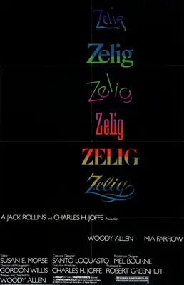 Zelig (1983) original movie poster for sale at Original Film Art - Vintage Movie Posters