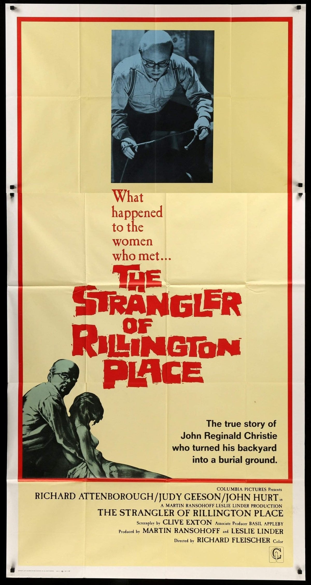 10 Rillington Place (1971) original movie poster for sale at Original Film Art