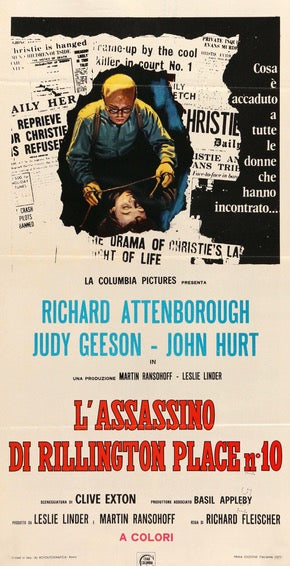 10 Rillington Place (1971) original movie poster for sale at Original Film Art - Vintage Movie Posters