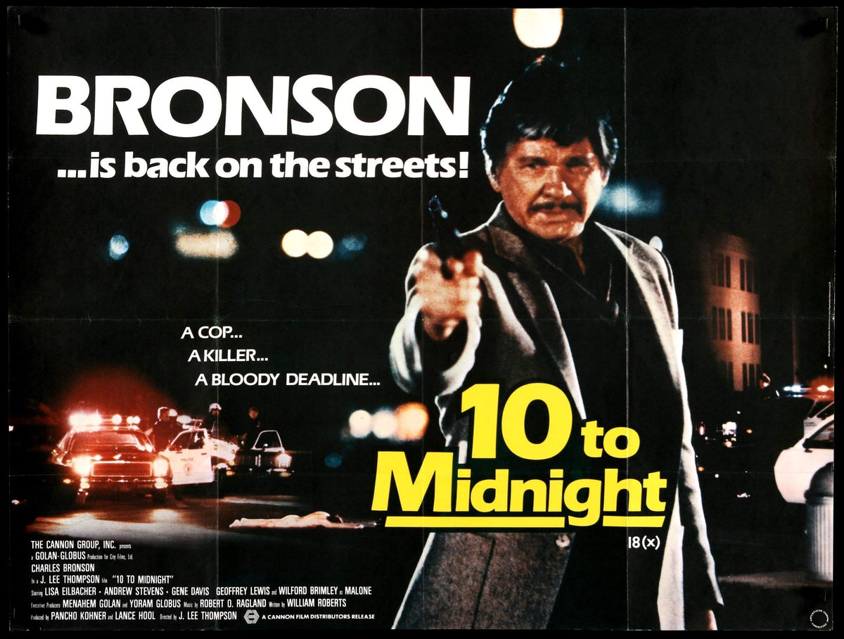 Ten to Midnight (1983) original movie poster for sale at Original Film Art - Vintage Movie Posters
